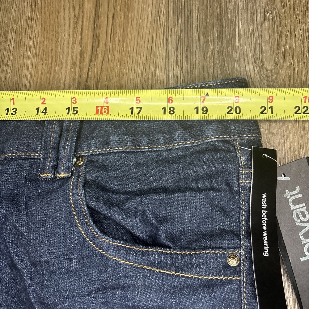 Lane Bryant Distinctly Boot Jeans Women's Size 22P Blue Stretch Dark Wash NWT - Picture 10 of 13